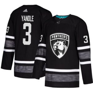 Florida Panthers Trikot #3 Keith Yandle Schwarz 2019 All-Star NHL